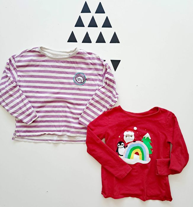 Paczka ubrań dla dziewczynki 5-6 lat 110/116 H&M Sinsay