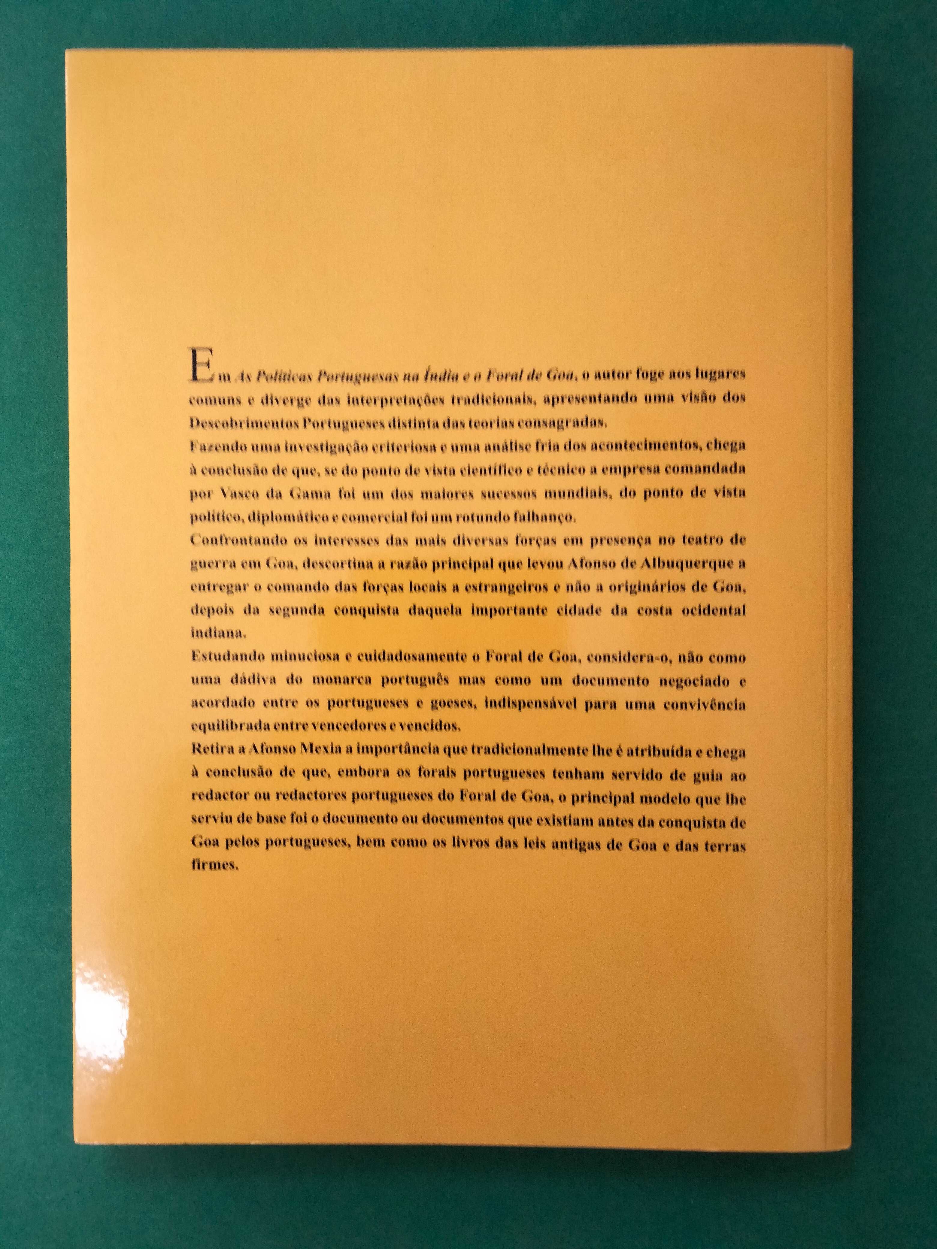 As Políticas Portuguesas na Índia e o Foral de Goa - Valentino Viegas