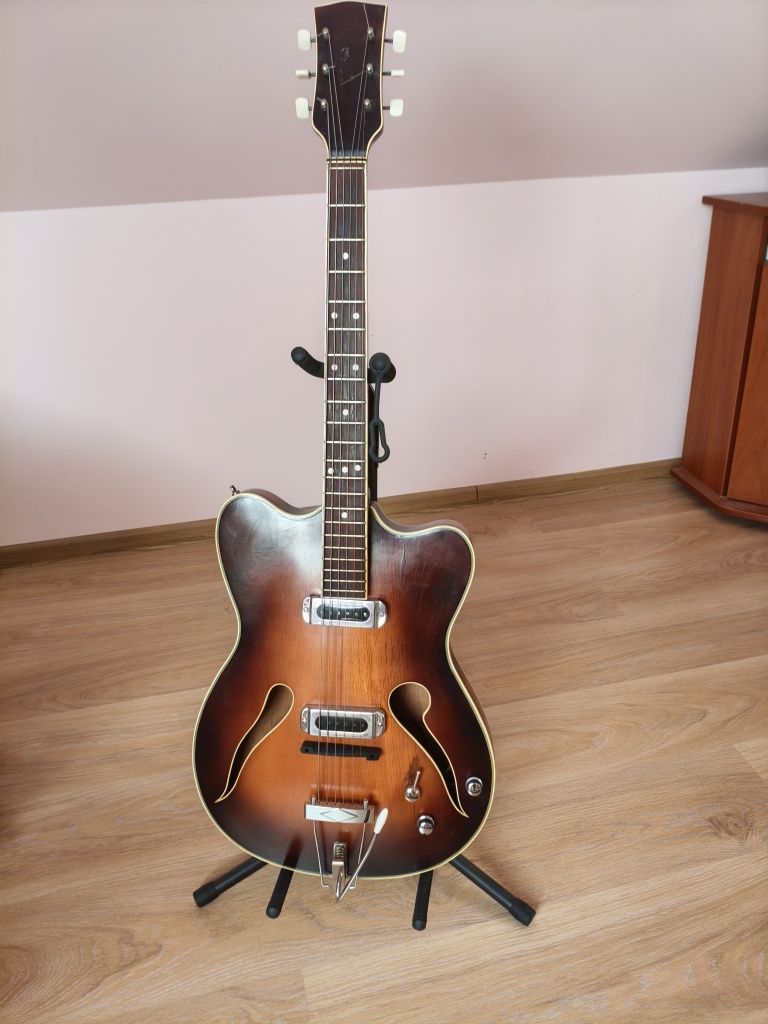 Migma Favorit By Heinz Seifert gitara hollow body z lat 50