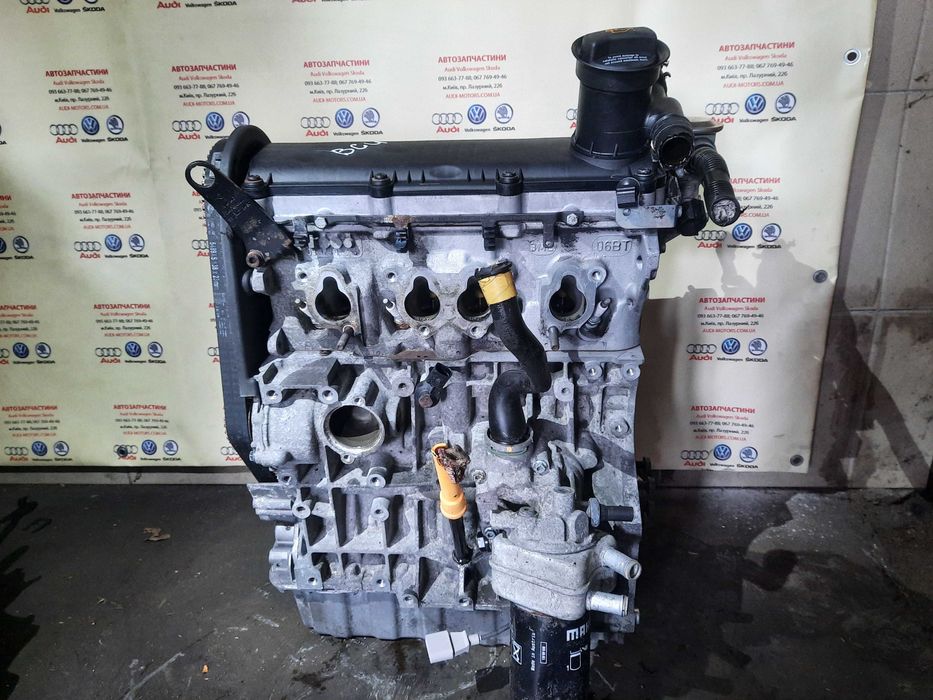 Двигун Audi A3 1.6 (BGU) AVU Volkswagen touran Golf  мотор двигатель
