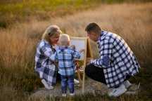Сорочки family look,  рубашки в клітинку