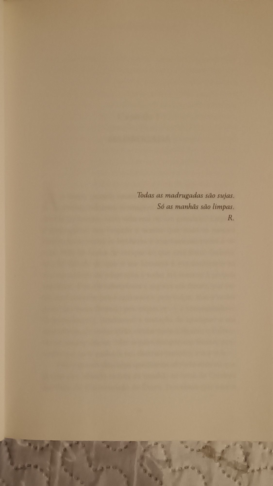 Livro Madrugada Suja