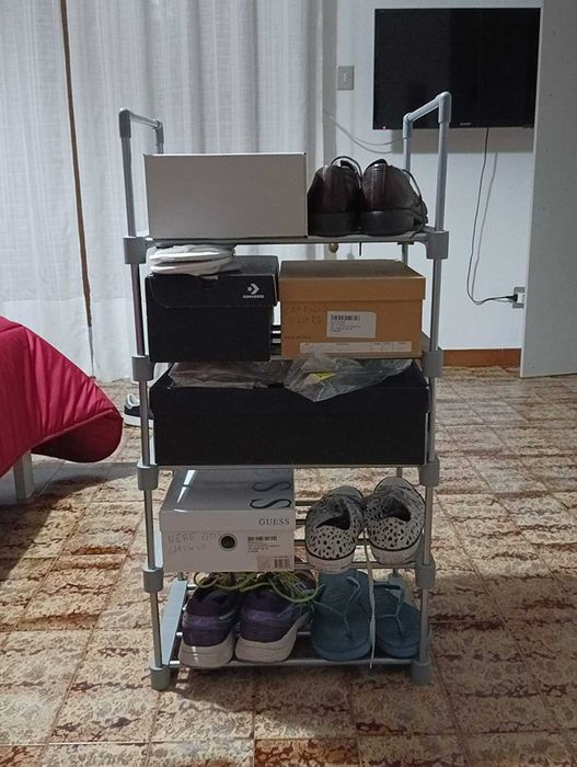 Organizer pudełka przechowywanie 5 poziomów 90 cm