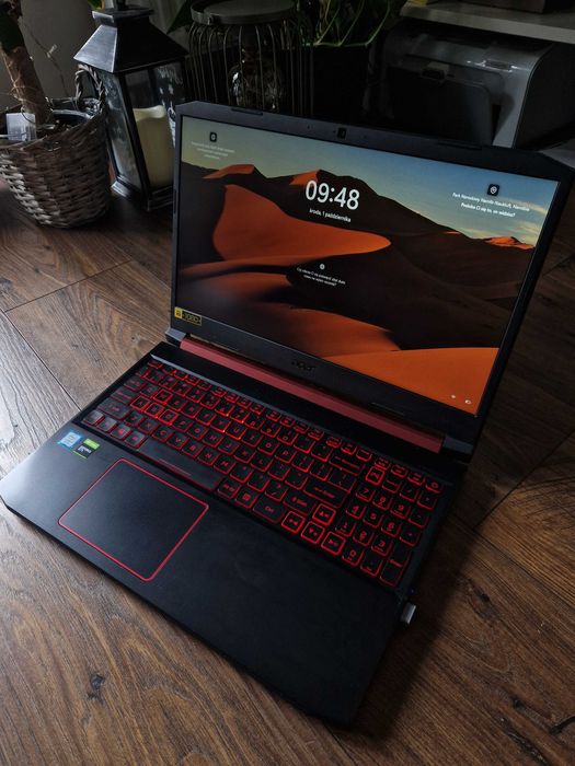 Laptop Acer  nitro 5 i7-9750H gtx 1650 16 gb 512ssd stan bardzo dobry