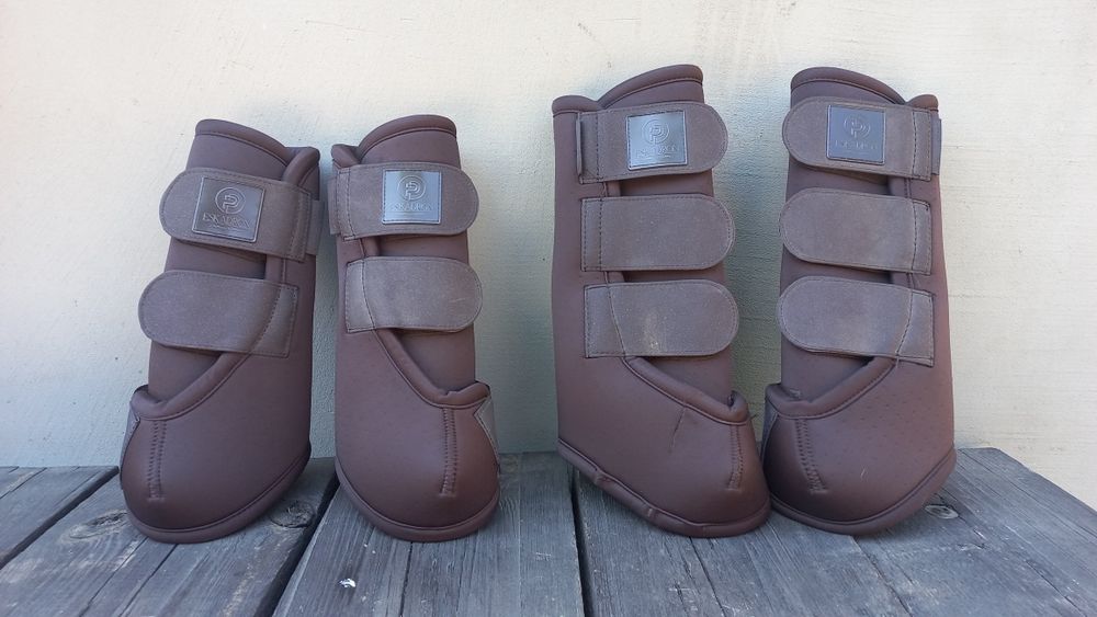Eskadron ochraniacze brązowe teak brown