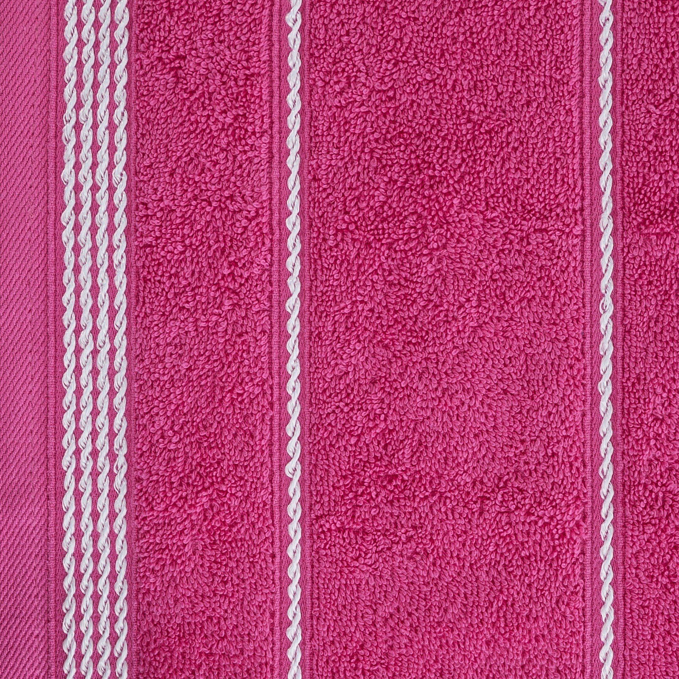 Ręcznik Mira 30x50 różowy 14 frotte 500 g/m2