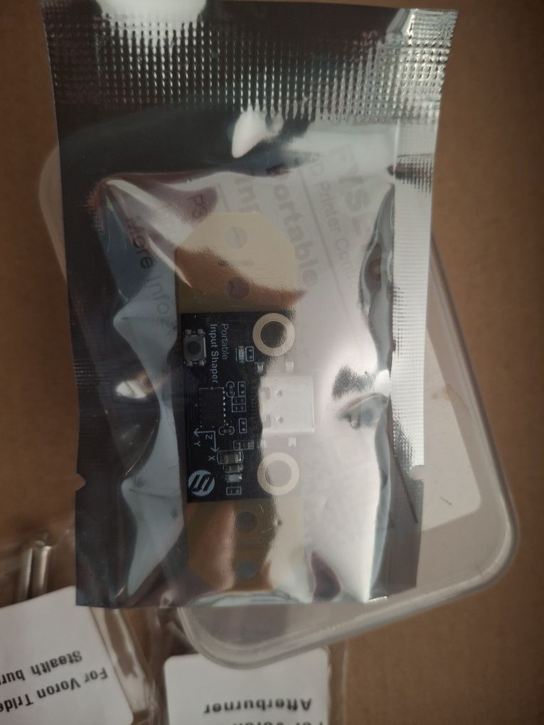 Fystec portable input shaper (Voron 2.4 0.1 Trident)