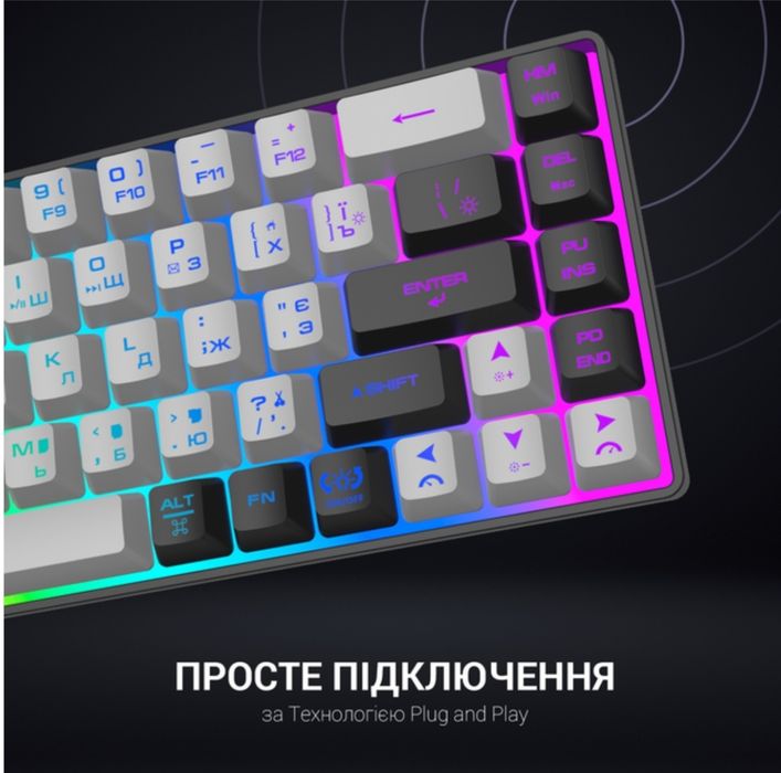 Магазин Klav-Клавиатура Gamepro Gk935