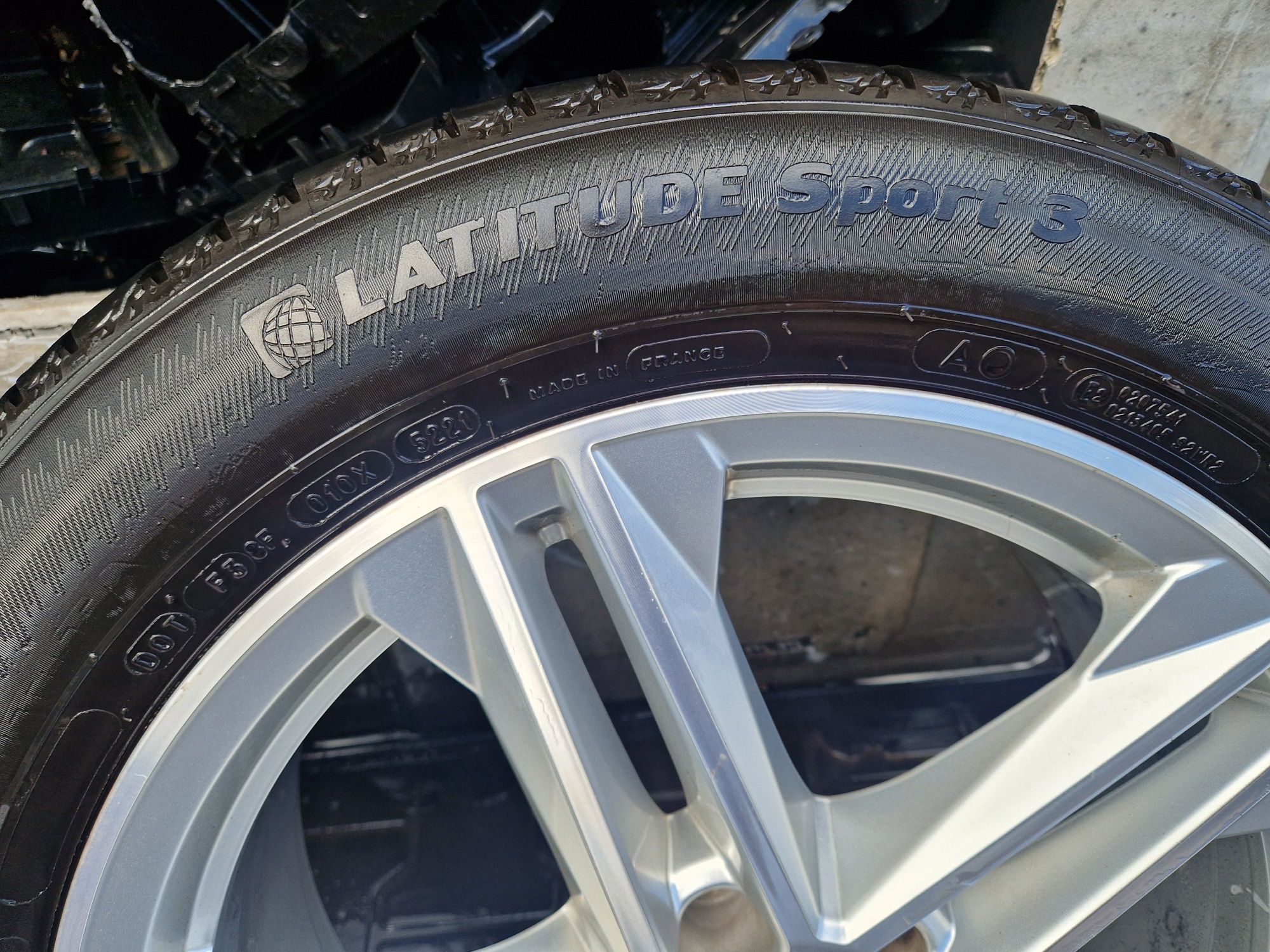 Oryginalne Koła Audi Q5 SQ5 S-line 235/55R19 39/21r. Lato Michelin 7mm