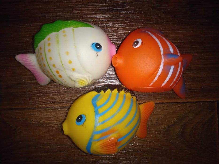 Рибки дитячі гумові для купання