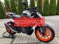 KTM Duke 125 ABS 2021r NOWY MODEL AKRAPOVIC 12.000km IDEALNY kat.b a1