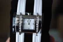 Nowy Zegarek Damski Sekonda Swarovski Crystal Pękny Pasek BOX