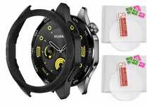 2 X Szkło Hartowane 9H + Etui do Huawei Watch GT 4 46mm