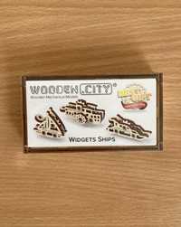 Wooden City, puzzle 3D Widgets  Breloki Statki