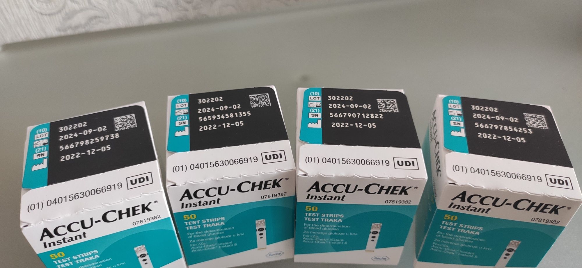 Тест смужки Accu-Chek instant