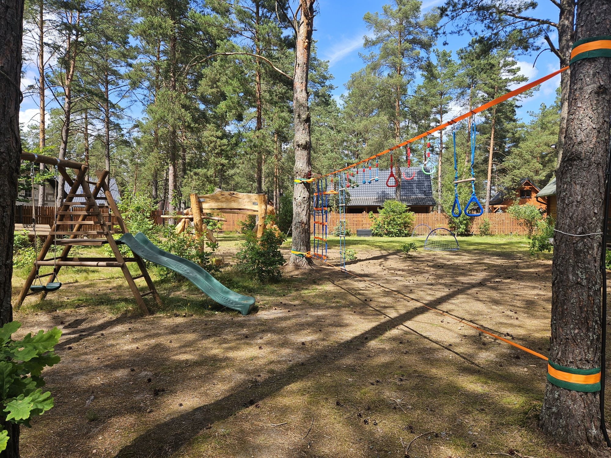 Domek, balia, sauna Kaszuby, jez. Wdzydze Bory Tucholskie