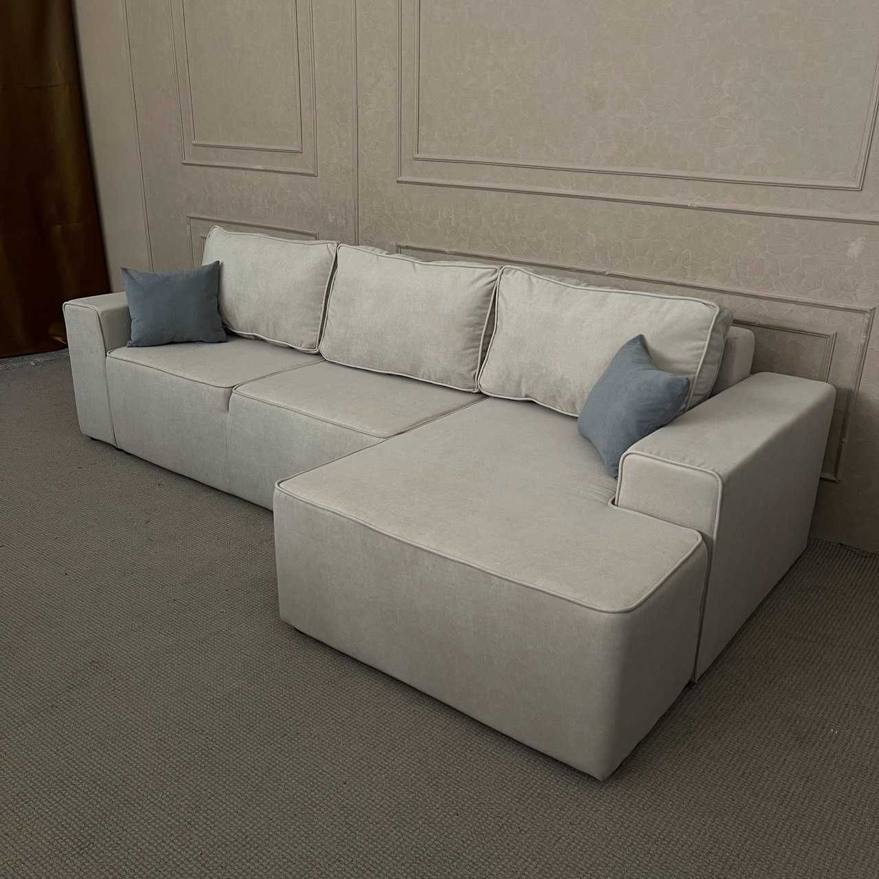 Диван кутовий новий розкладний диван в тканині