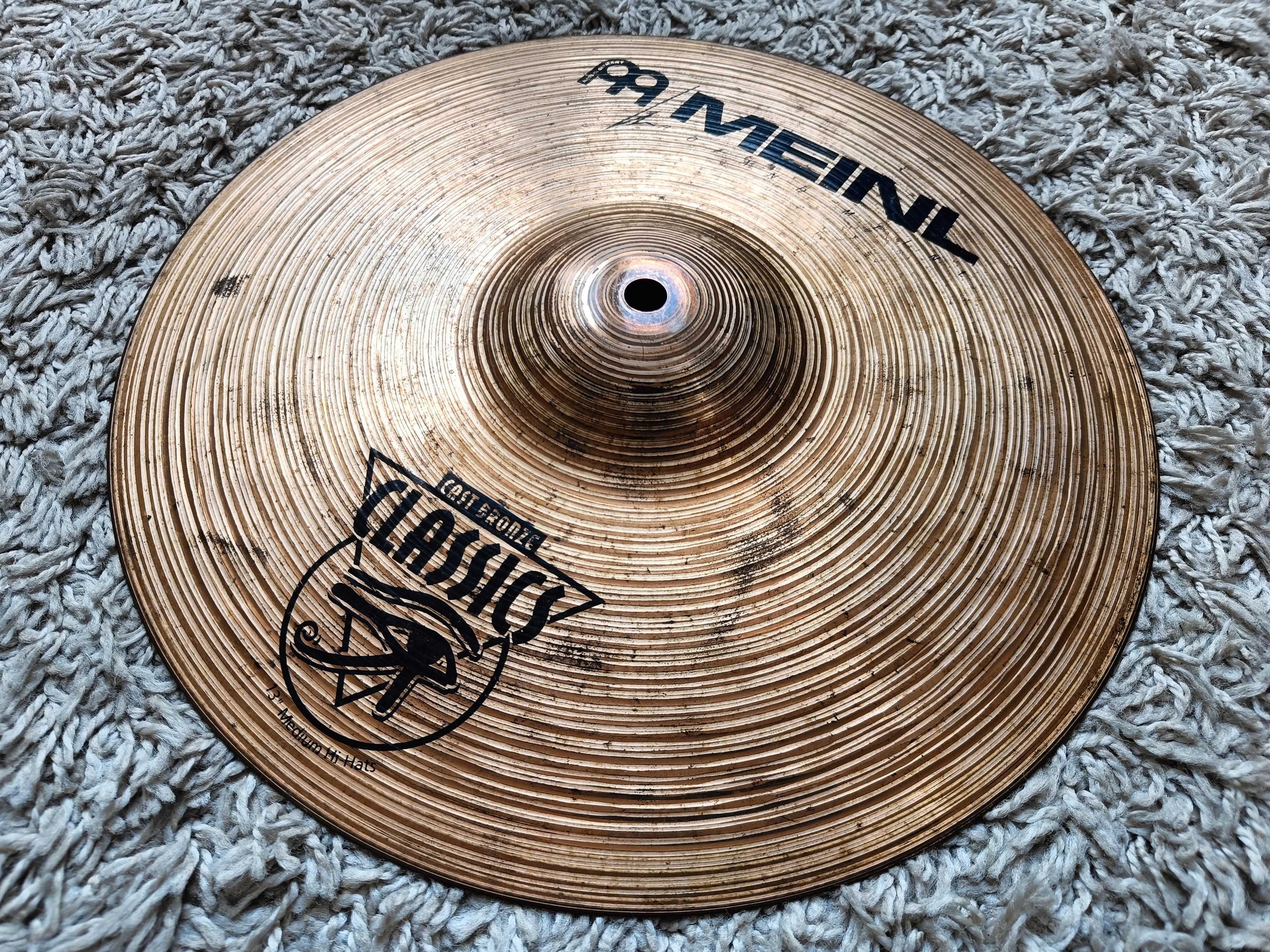 Talerz perkusyjny MEINL CLASSICS MEDIUM BOTTOM Hi Hat 13"