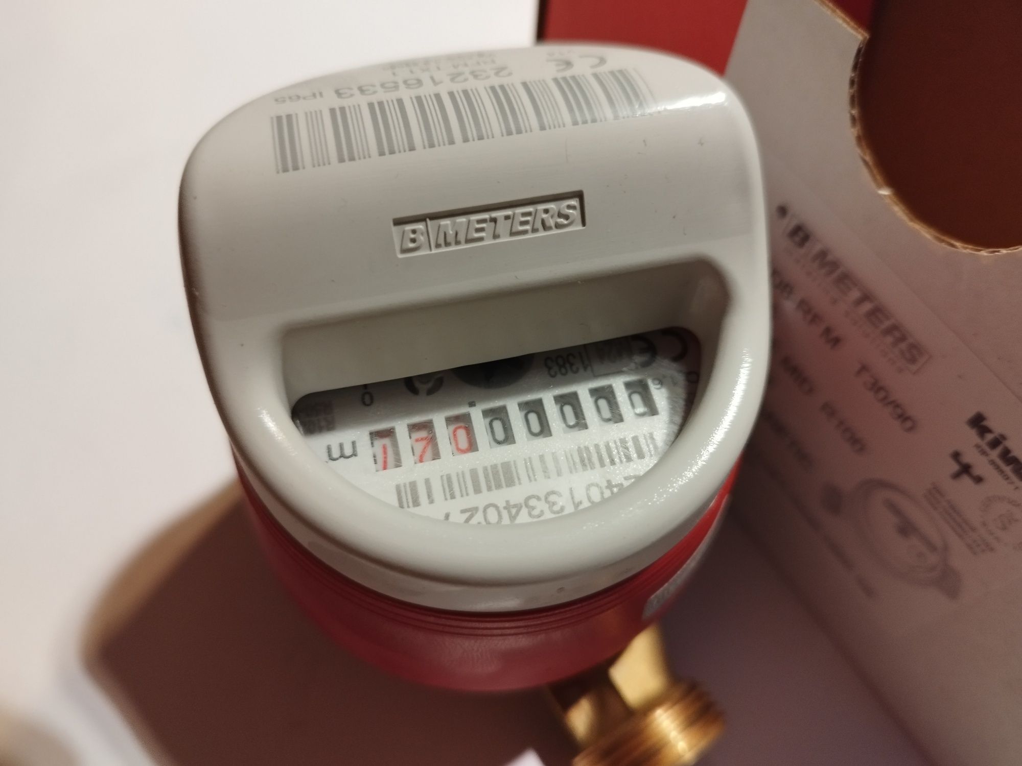 BMETERS Wodomierz do Ciepłej Wody GSD8-RFM 1/2"