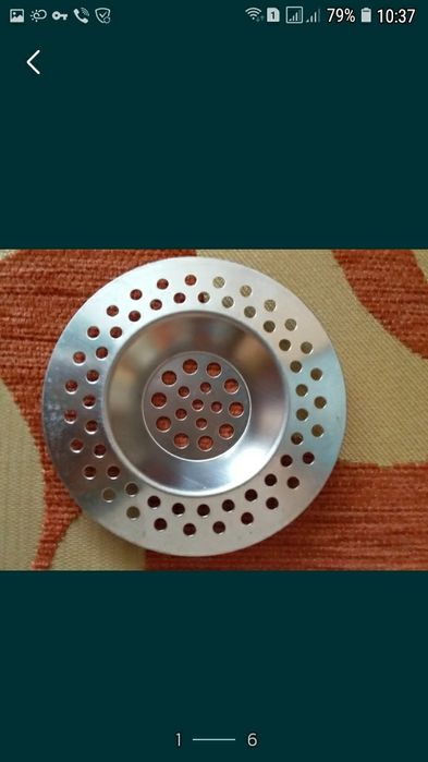 Металлический фильтр для воды , новый.