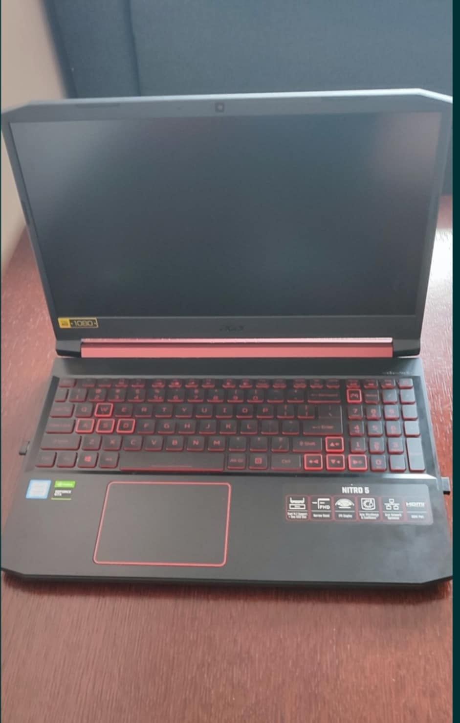 Laptop Acer nitro 5 Inter core i5
Windows 11, version 23H2
Pamięć wewn