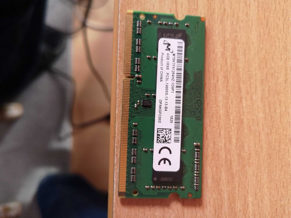 Kości ram 2x4 GB ddr3 do laptopa