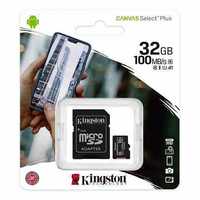 Kingston canvas select plus microSD 32 GB zestaw adapter