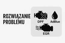 Rozwiązanie problemów DPF, EGR, ADBLUE