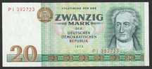 Niemcy NRD DDR 20 marek 1975 - Goethe