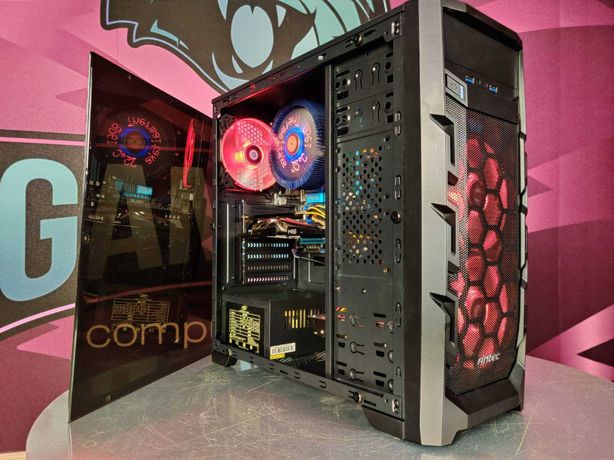Игровой компьютер пк AMD 6 ядер ССД 120 16 гб опер. 2 гб ВИДЕО