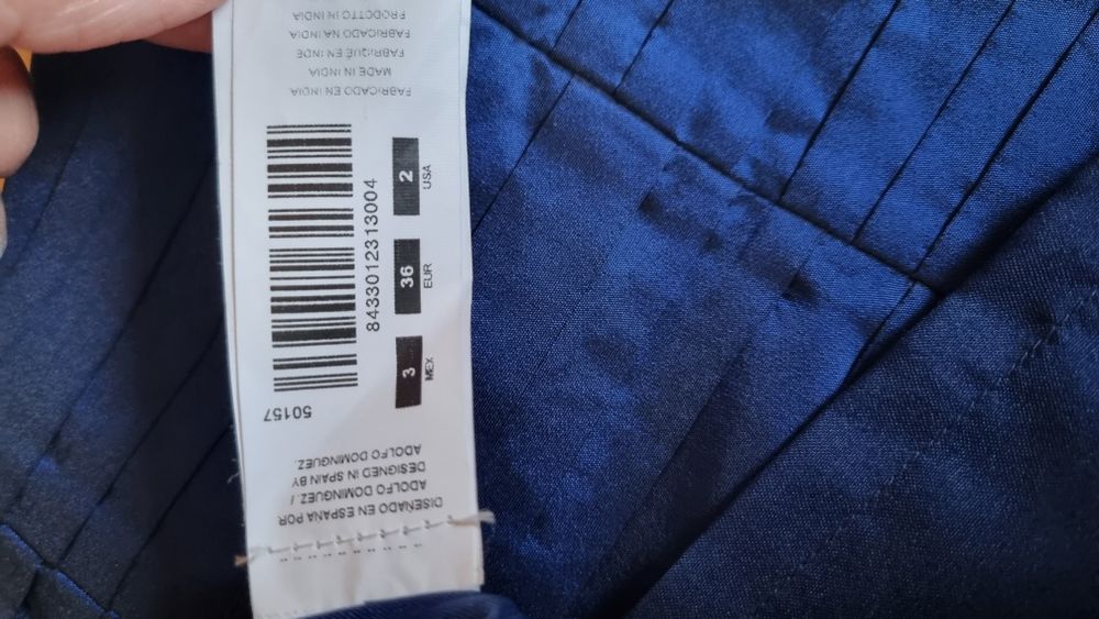 Vestido Adolfo Dominguez