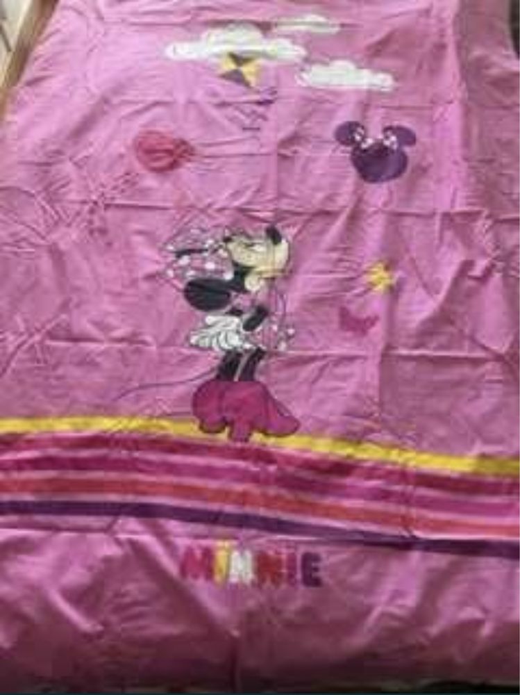 Minnie Mouse - Capa de edredão e fronha de almofada