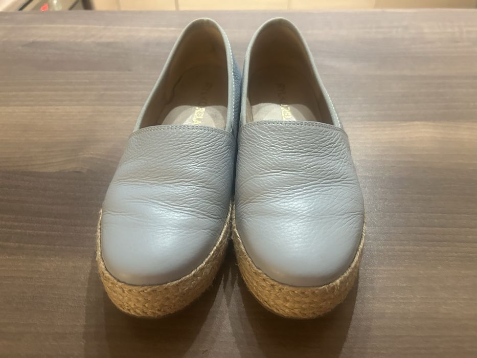 Espadryle damskie skórzane Ryłko 39