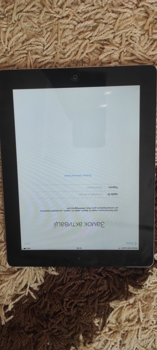 Apple iPad 2 WI-FI 3G a1396