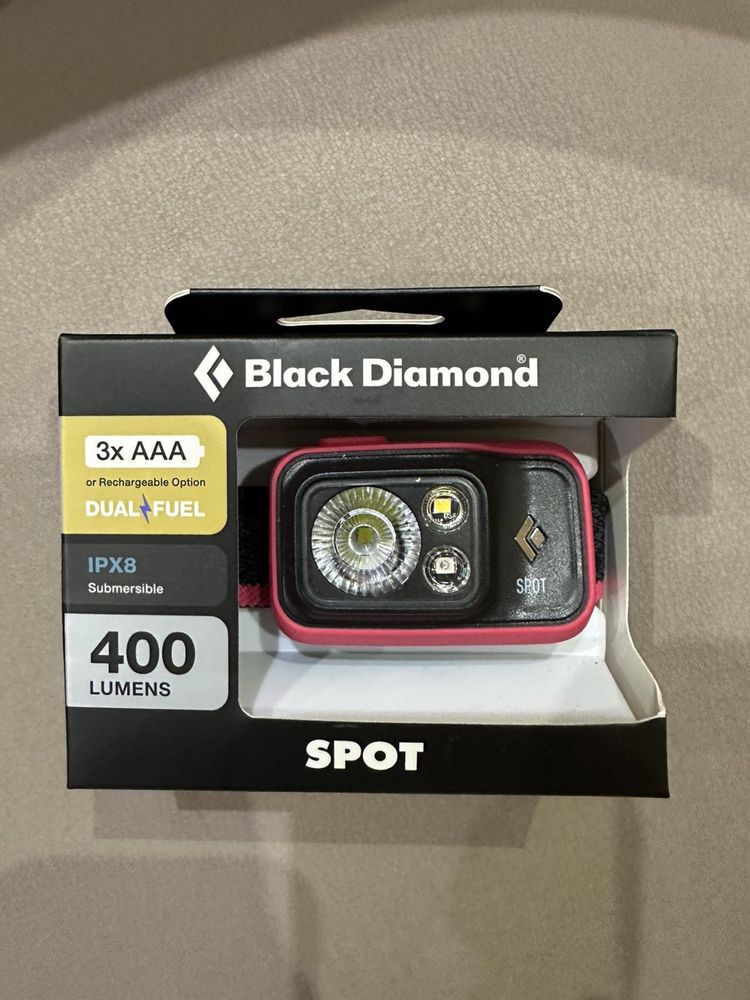 Налобний ліхтар Black Diamond Spot, 400 люмен