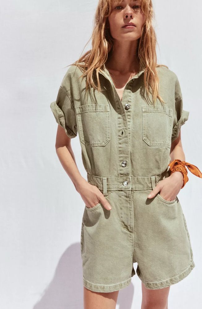 Комбінезон джинсовий комбинезон zara