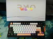 PMO Wave75 Custom klawiatura mechaniczna 75% bezprzewodowa Via rgb HMX