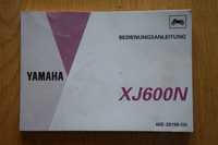 Instrukcja Katalog Yamaha XJ600N