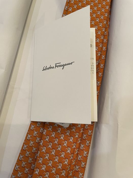 Галстук Salvatore Ferragamo, оригинал