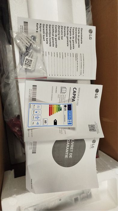 Exaustor LG HCEZ3626S - 90 cm - 830 m3/h - Inox