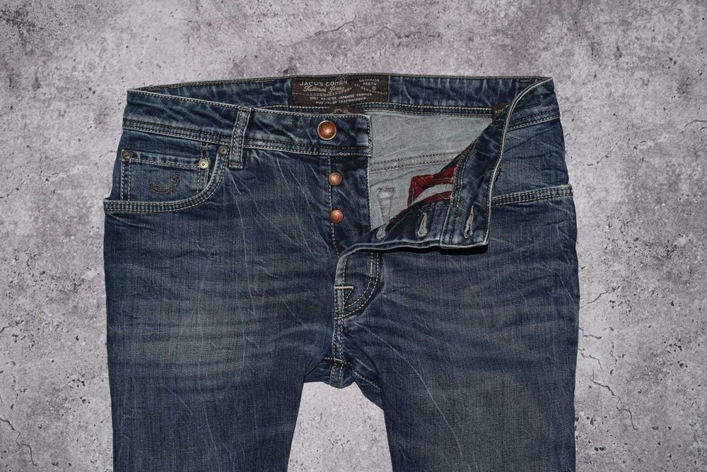 Jacob Cohen Slim Jeans (Мужские Премиальный Джинсы Слим Италия )