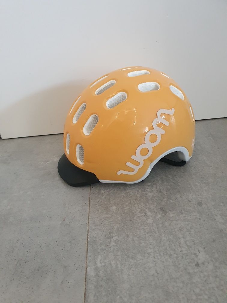 Kask Woom rozmiar S 48-53 cm żółty