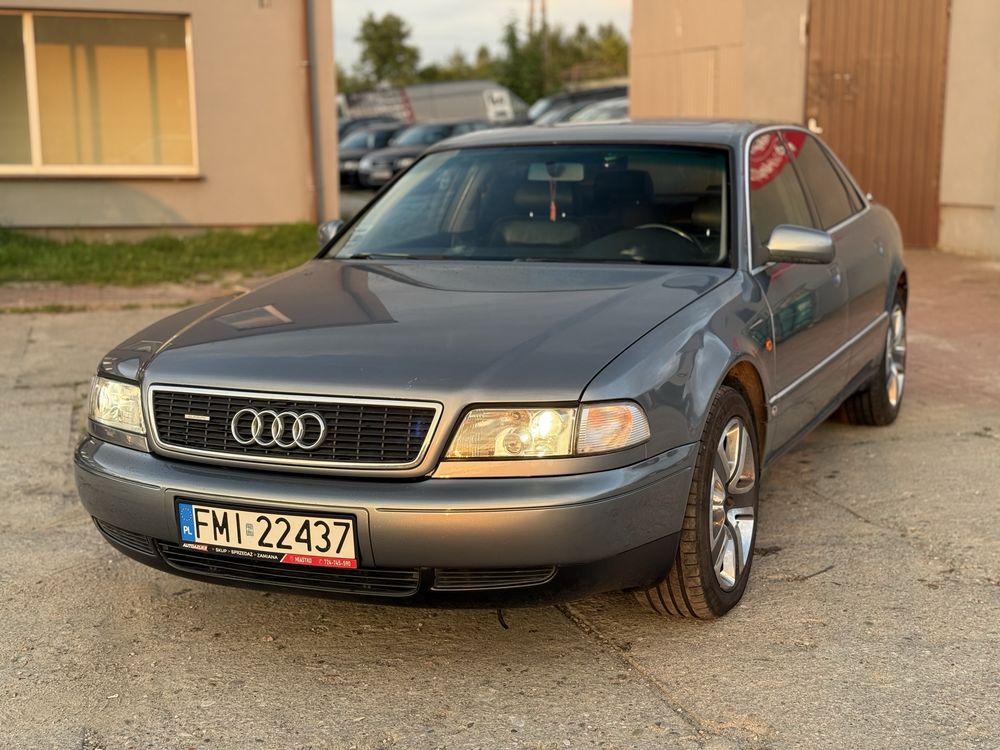 Audi A8 D2 3.7 V8 LPG QUATTRO 230 KM Szyberdach ALU xenon SKÓRA HAK