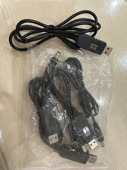 Кабель для роботи роутера 9v 12v, живлення для роутера