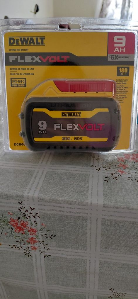 DeWalt bateria 9Ah flexvolt 20V-60V nowa