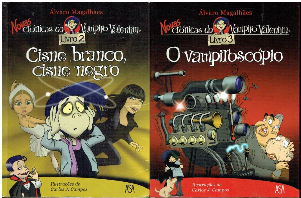 8352 Coleção: Crónicas do Vampiro Valentim de Álvaro Magalhães