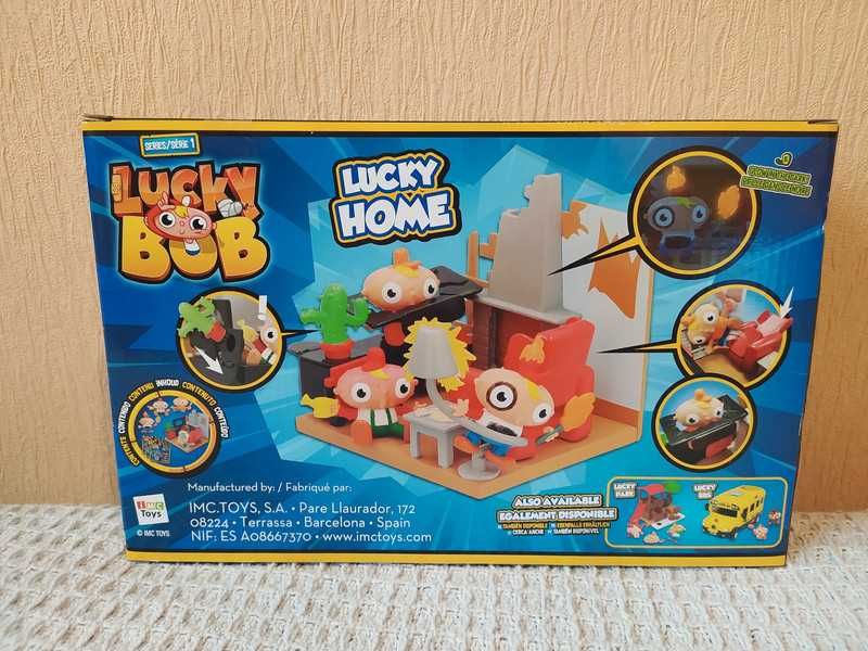 Lucky Bob mini zestaw dom (figurki+ karty), nowe w opakowaniu