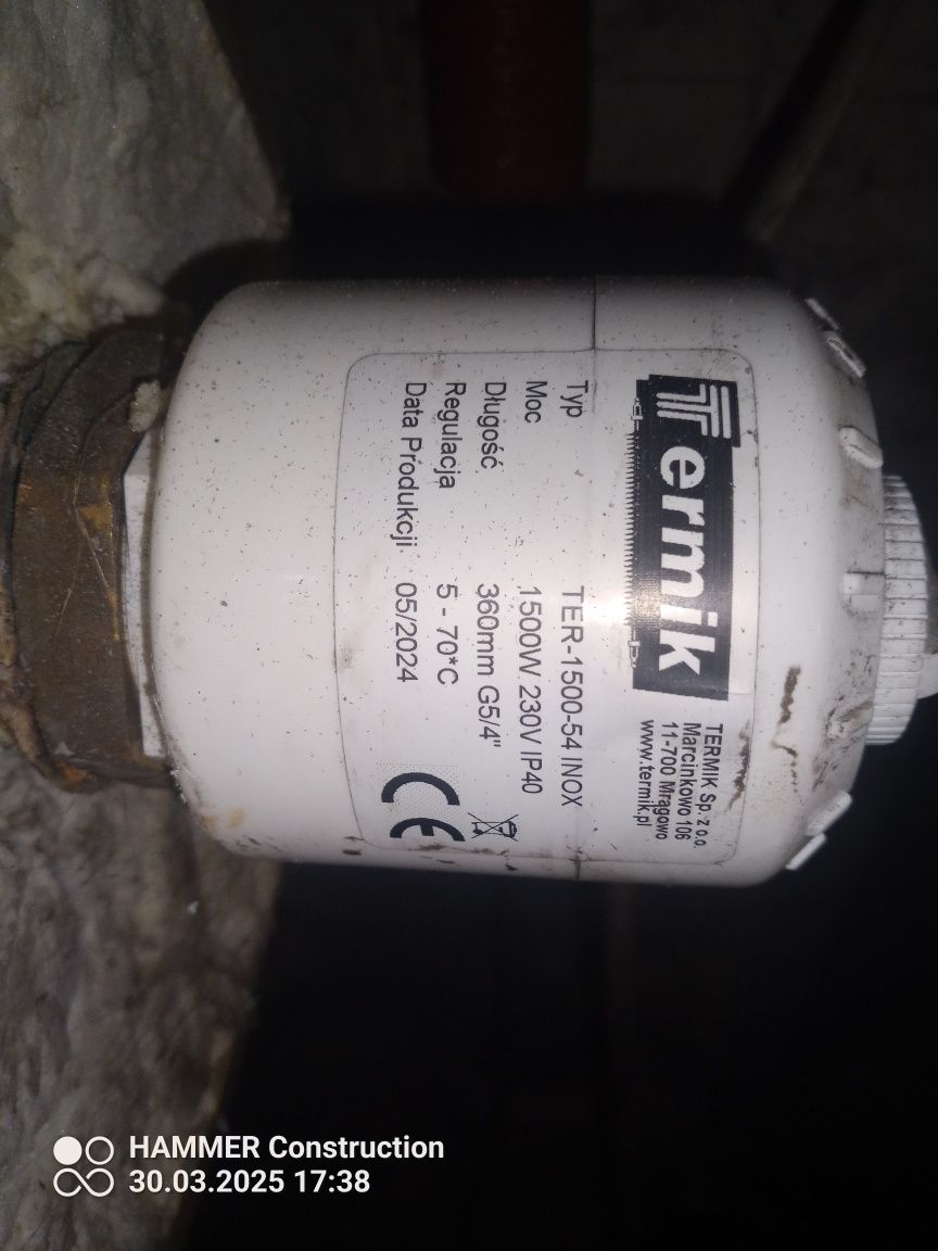 Boiler 120 litrow