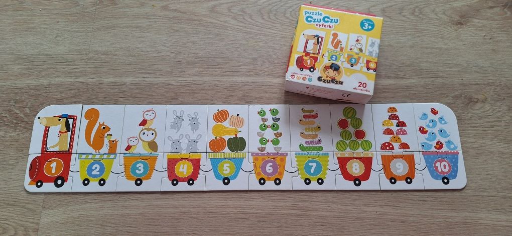 Puzzle cyferki czuczu