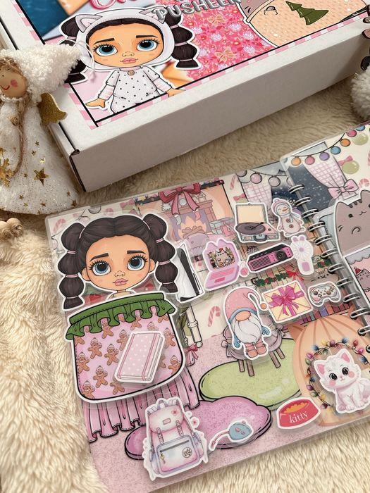 Новорічний альбом на липучках